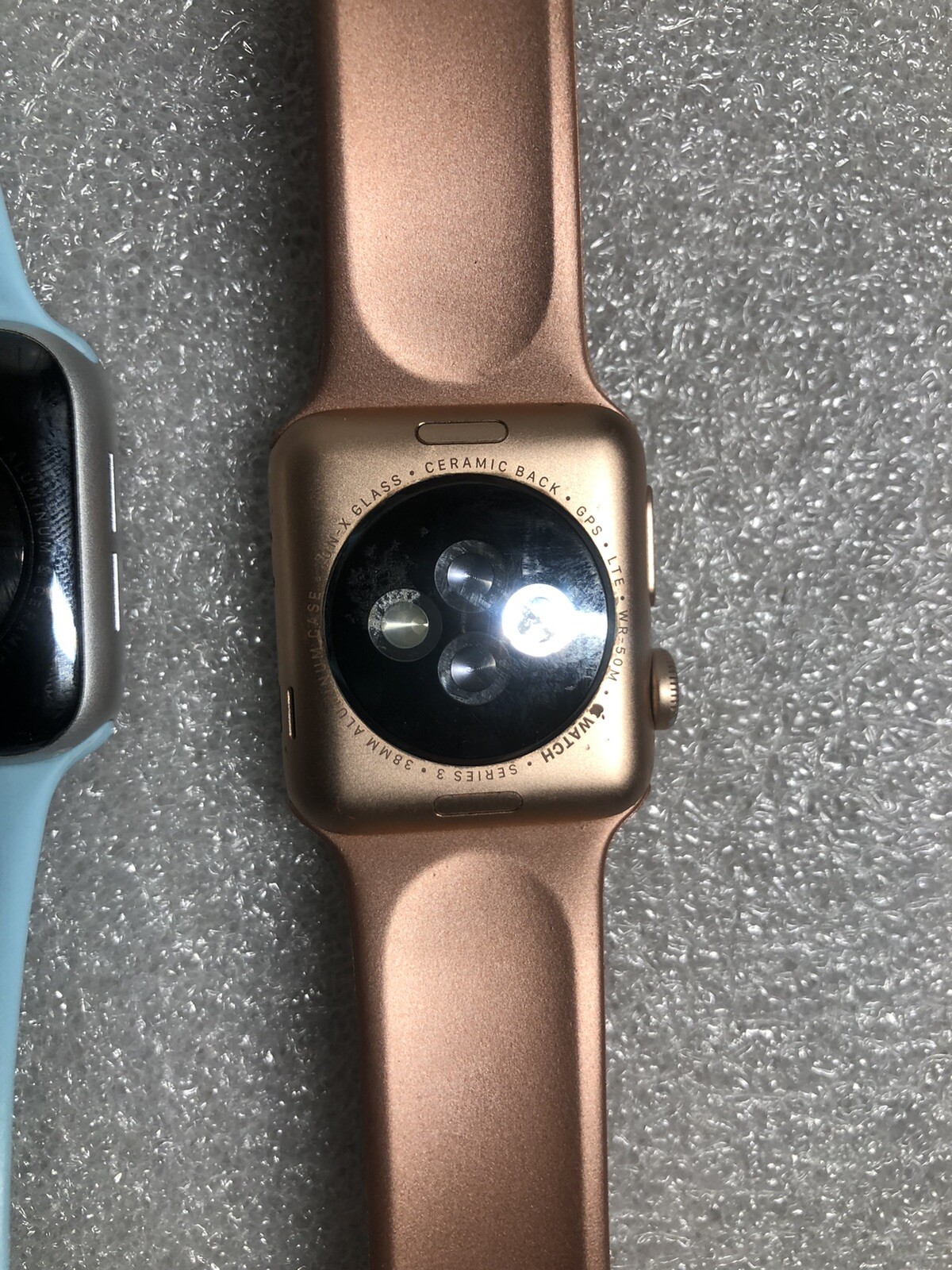 `Lot of 3 Apple Watch Series 6 & 3 – 38mm Parts Or Repair