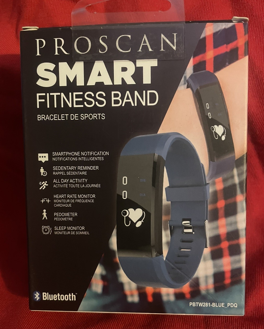 Proscan smart fitness band