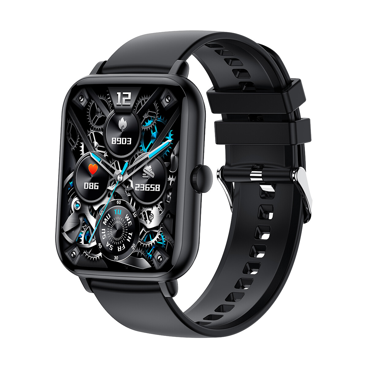 Medicoswatch A8 1.83inch Screen Body Temperature Bluetooth Calling Smartwatch