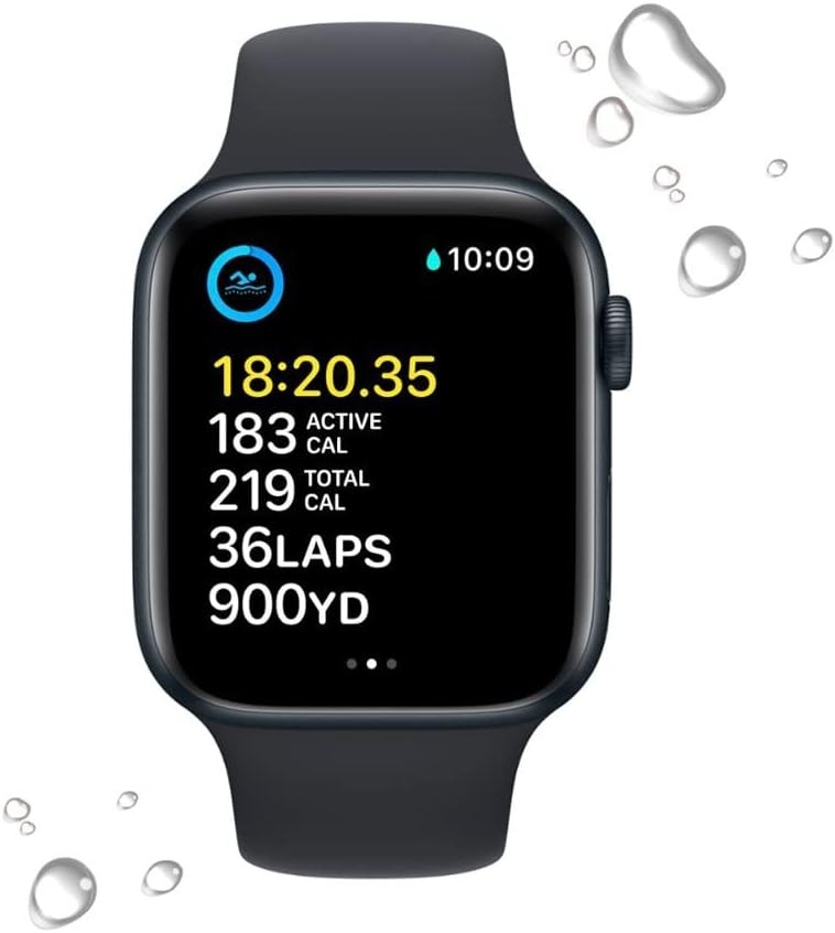 Apple Watch Series 8 41mm GPS/LTE Midnight Case Midnight Band MNUV3LL/A Used