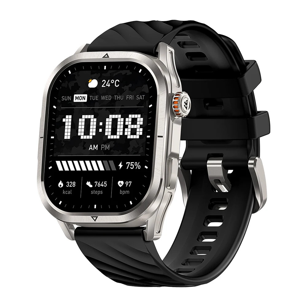 KOSPET MAGIC P10 Smart Watch for Men Dual-Band GPS Stainless Steel 5ATM BT Call