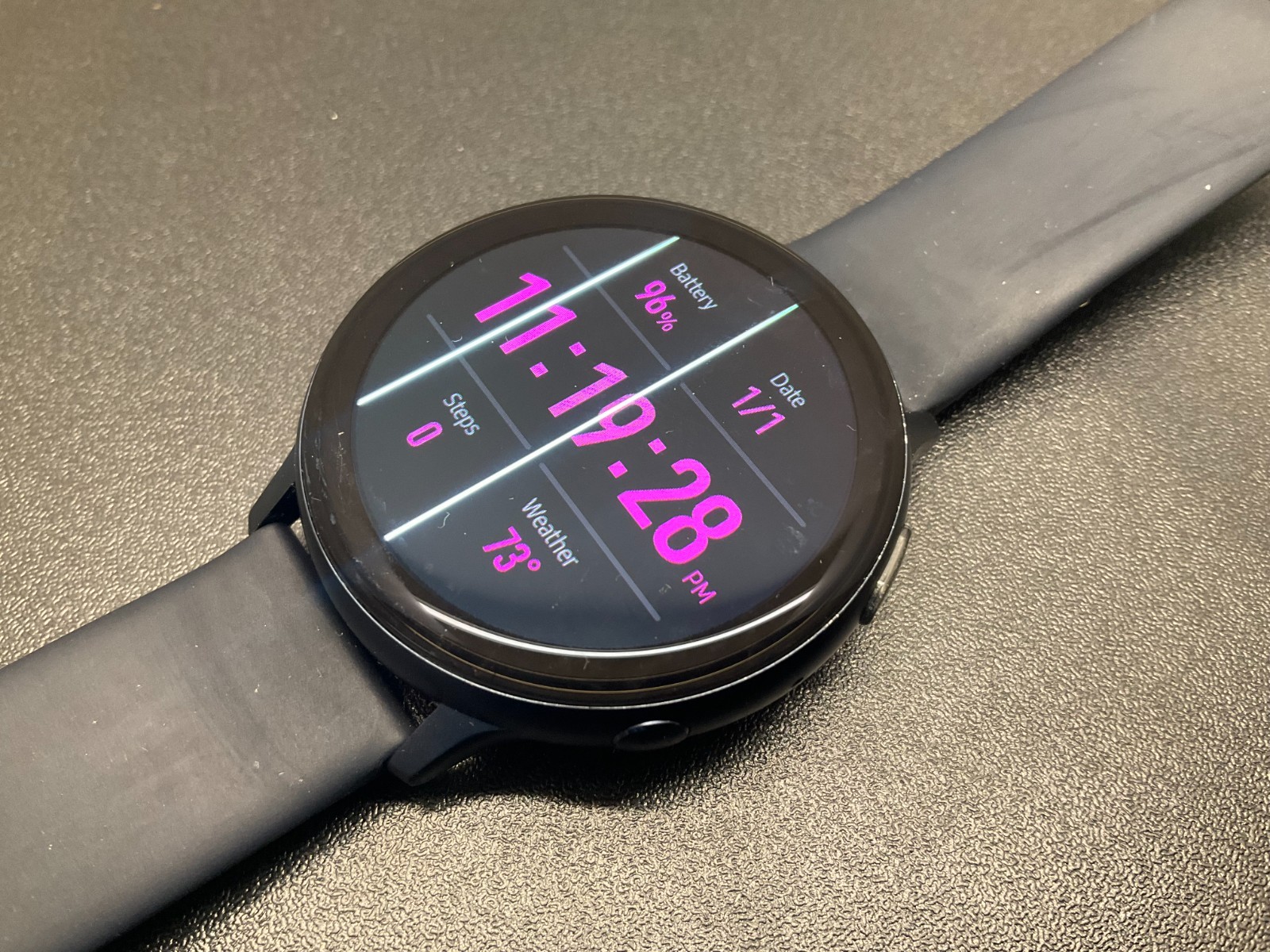 Samsung Galaxy Watch Active 2 40mm Stainless Steel Black –