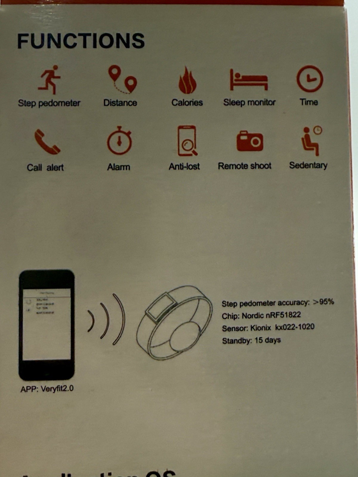 Smart Bracelet / Smart Watch Apple and Android Compatible New Open Box