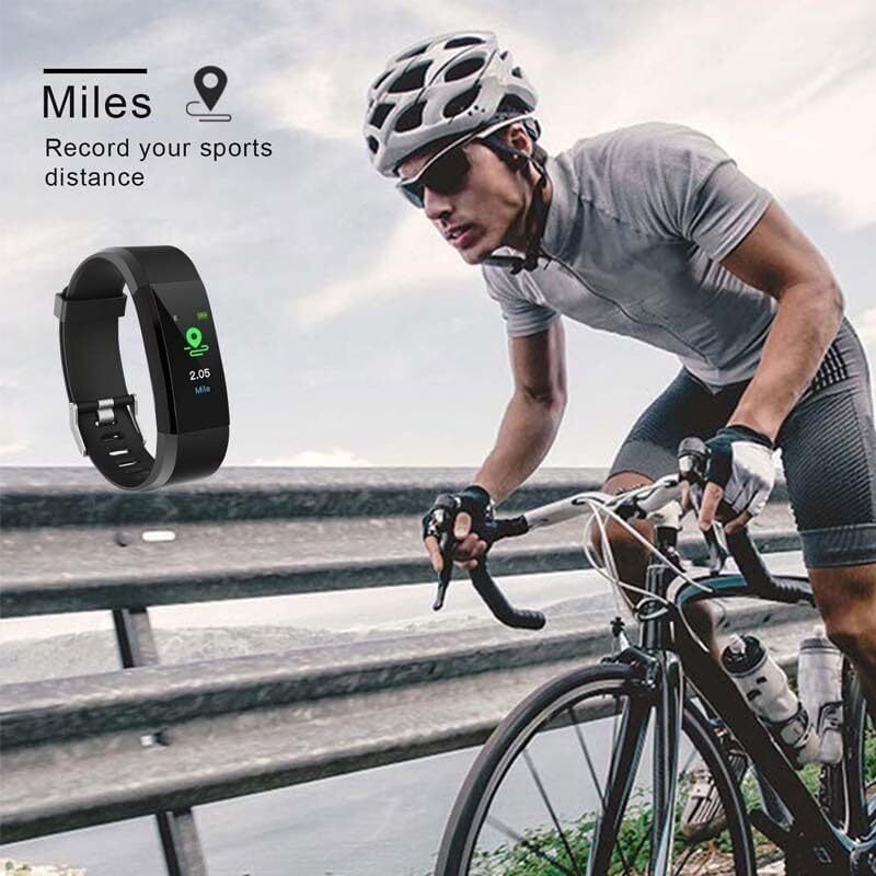 USA Sports Fitness Tracker Watch Heart Rate Blood Pleasure Activity Monitor Lot
