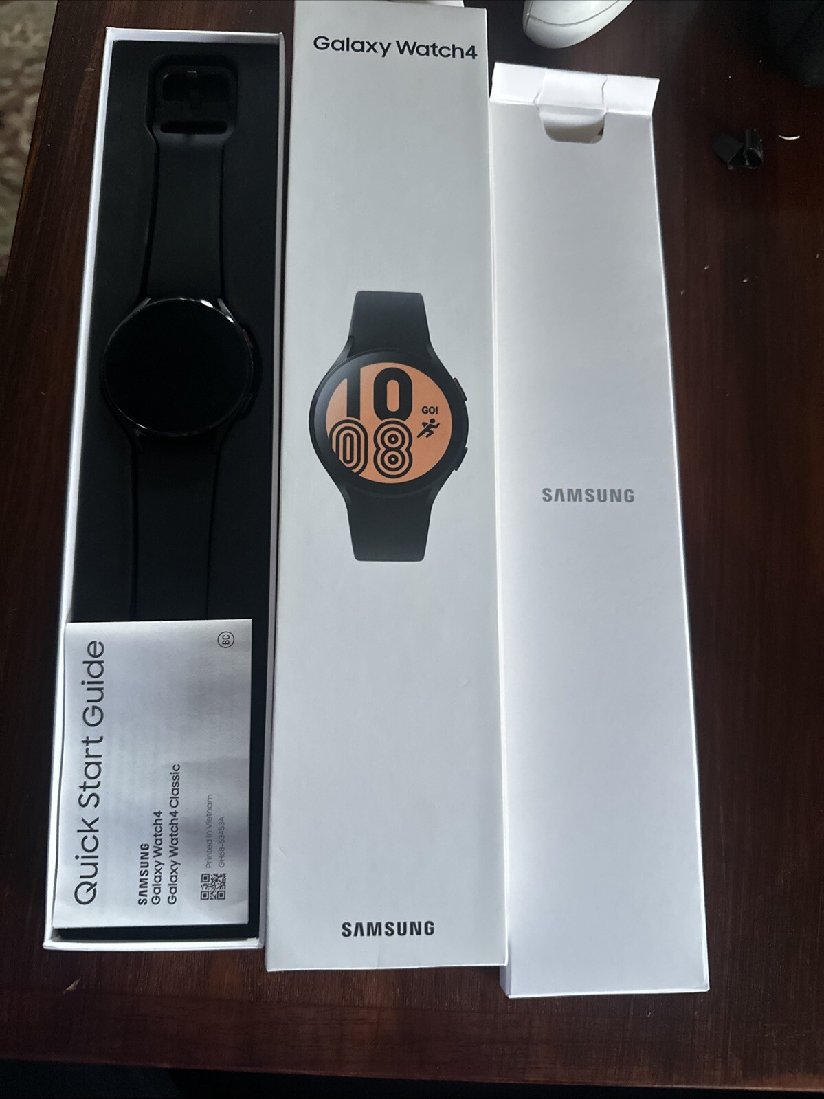 Samsung Galaxy Watch4 SM-R870 44mm Aluminum Case with Sport Band – Black