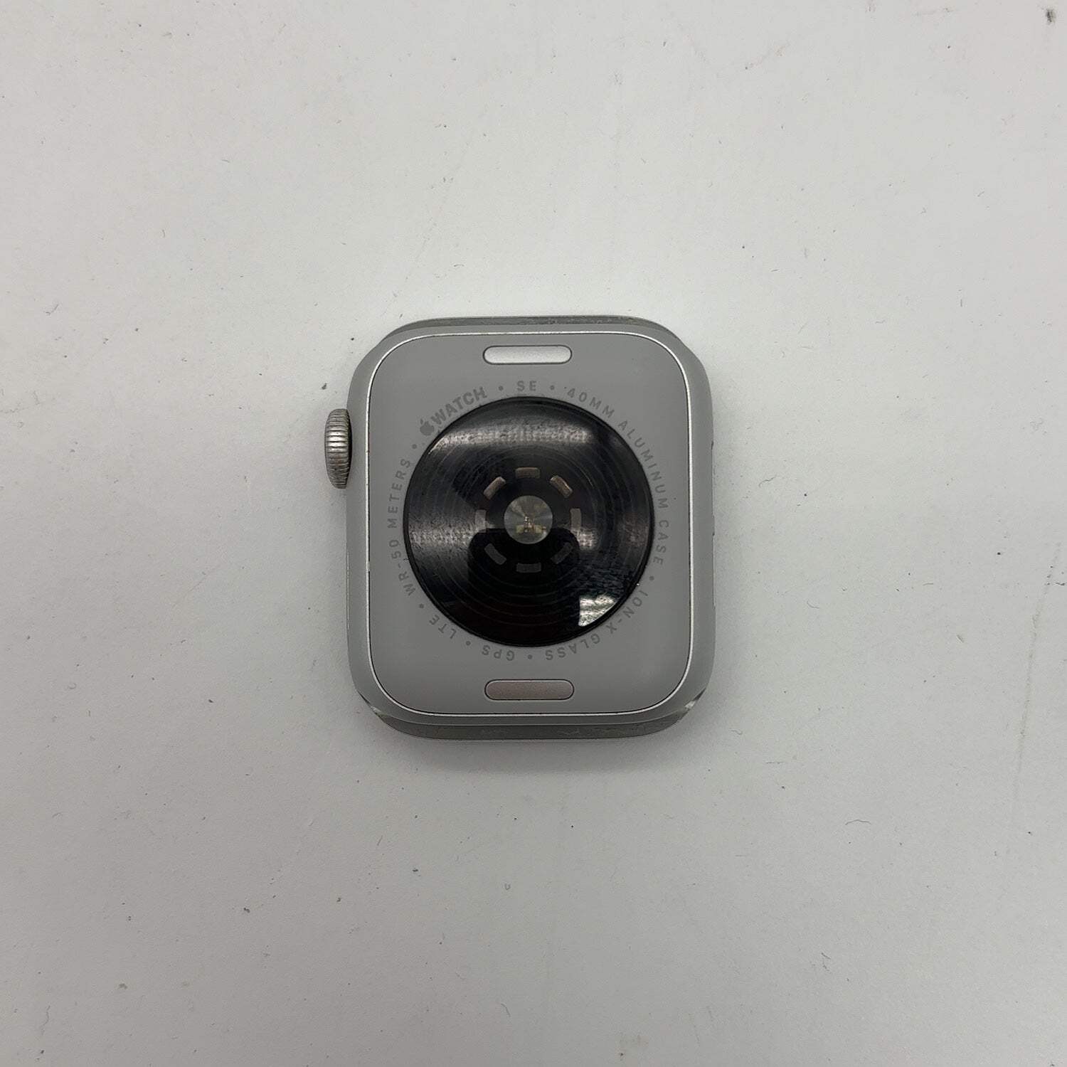 GPS Only Apple Watch SE 2nd Gen 44MM Silver Aluminum MNTQ3LL/A Face Only