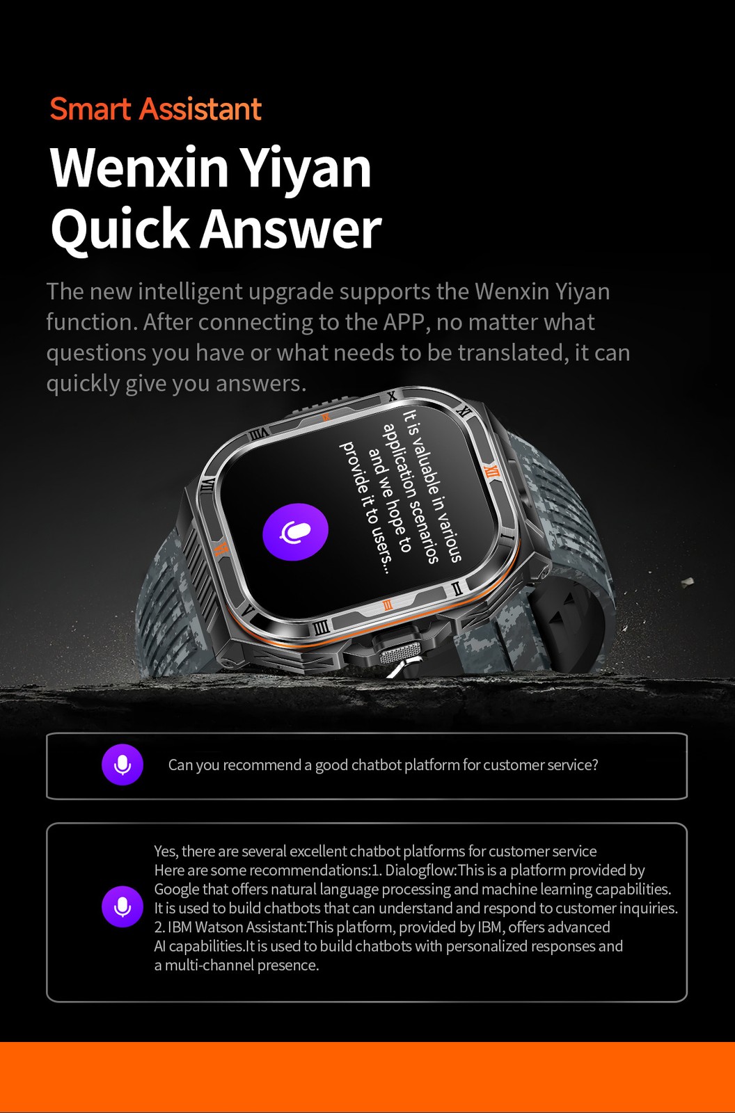 Military Smart Watch For Men Outdoor Compass Flashlight Sport Fitness Smartwatch
