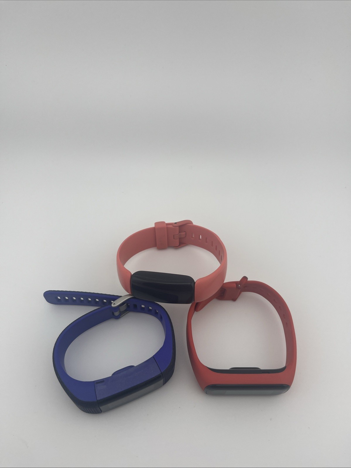Lot Of 3 Sport Smartwatches BT Touchscreen Fitness Trackers *READ*