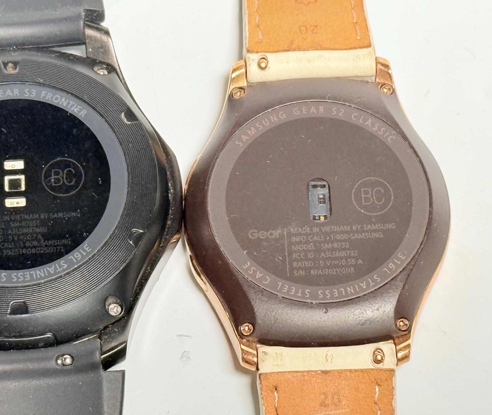 Assorted Samsung Galaxy Watch Gear S3 Gear S2 Classic | Lot of 3 – Untested