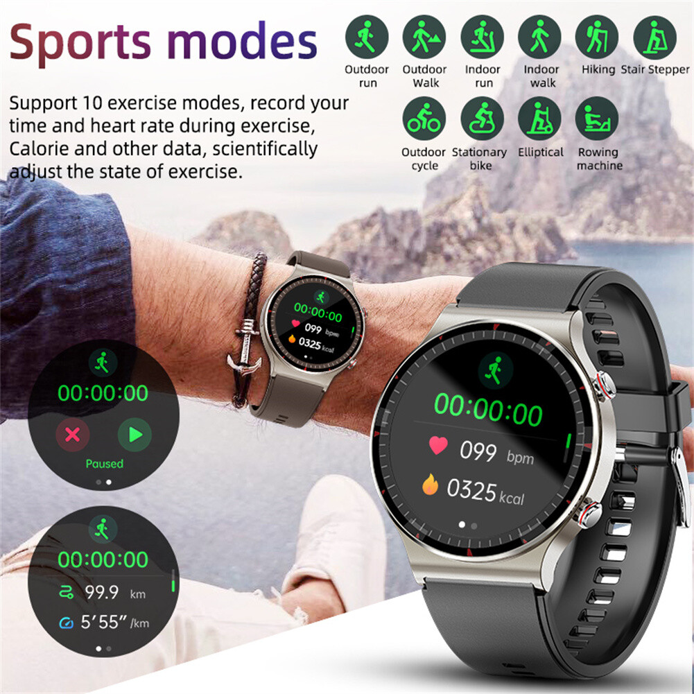 Smart Watch Bluetooth Call Smartwatch Men Waterproof Fitness Activity Tracker