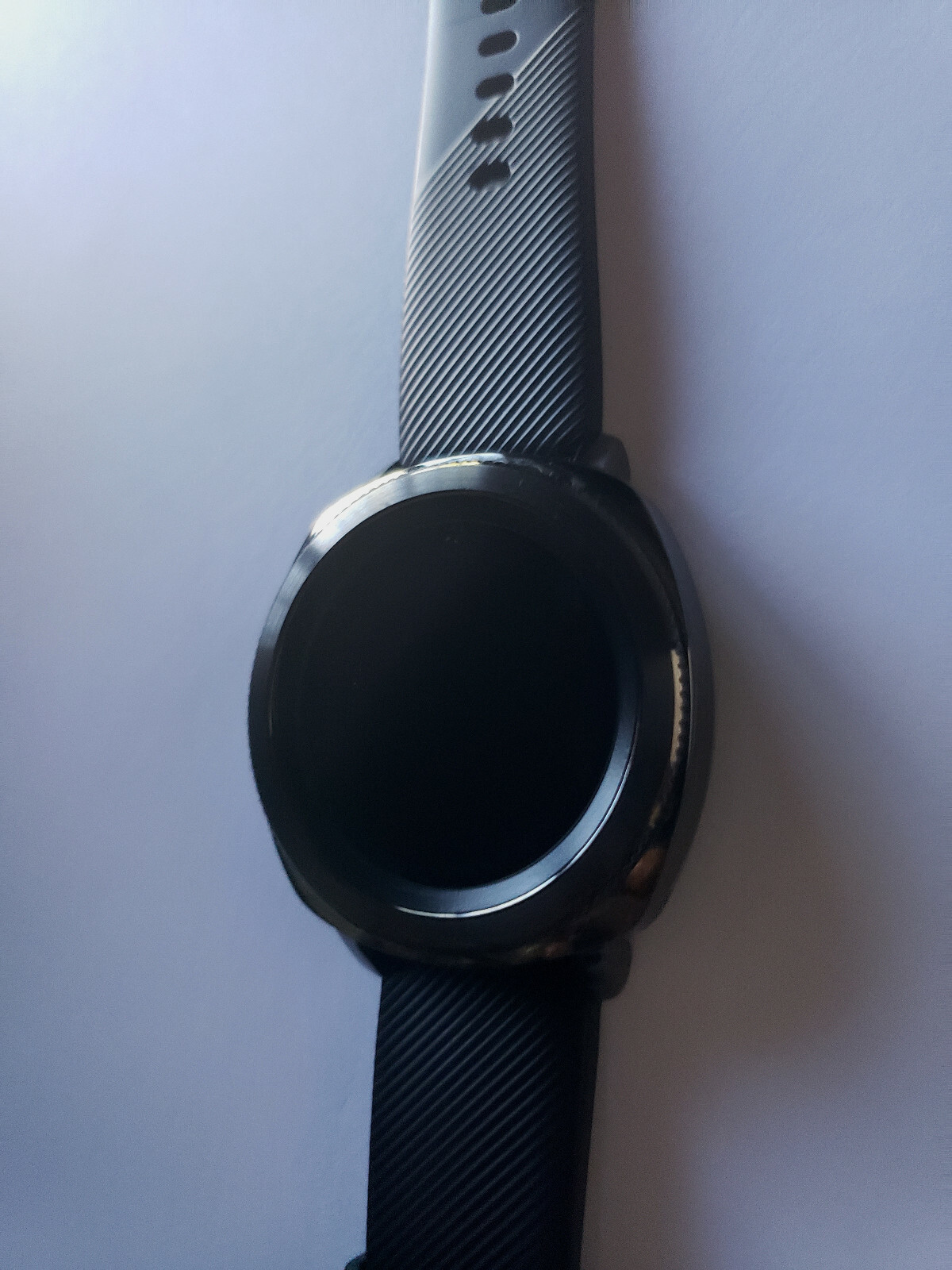 Black Gray Samsung Gear Sport SM-R600 Smartwatch – Works but SOLD-AS-IS – Read