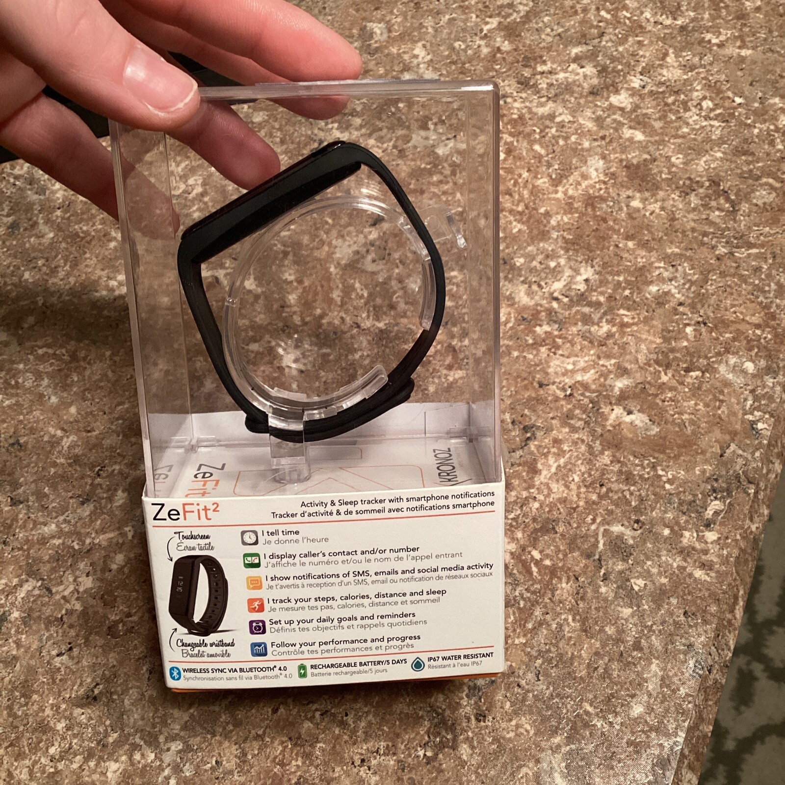 My Kronoz ZeFit2 Activity Tracker Smart Band – Blackness NEW