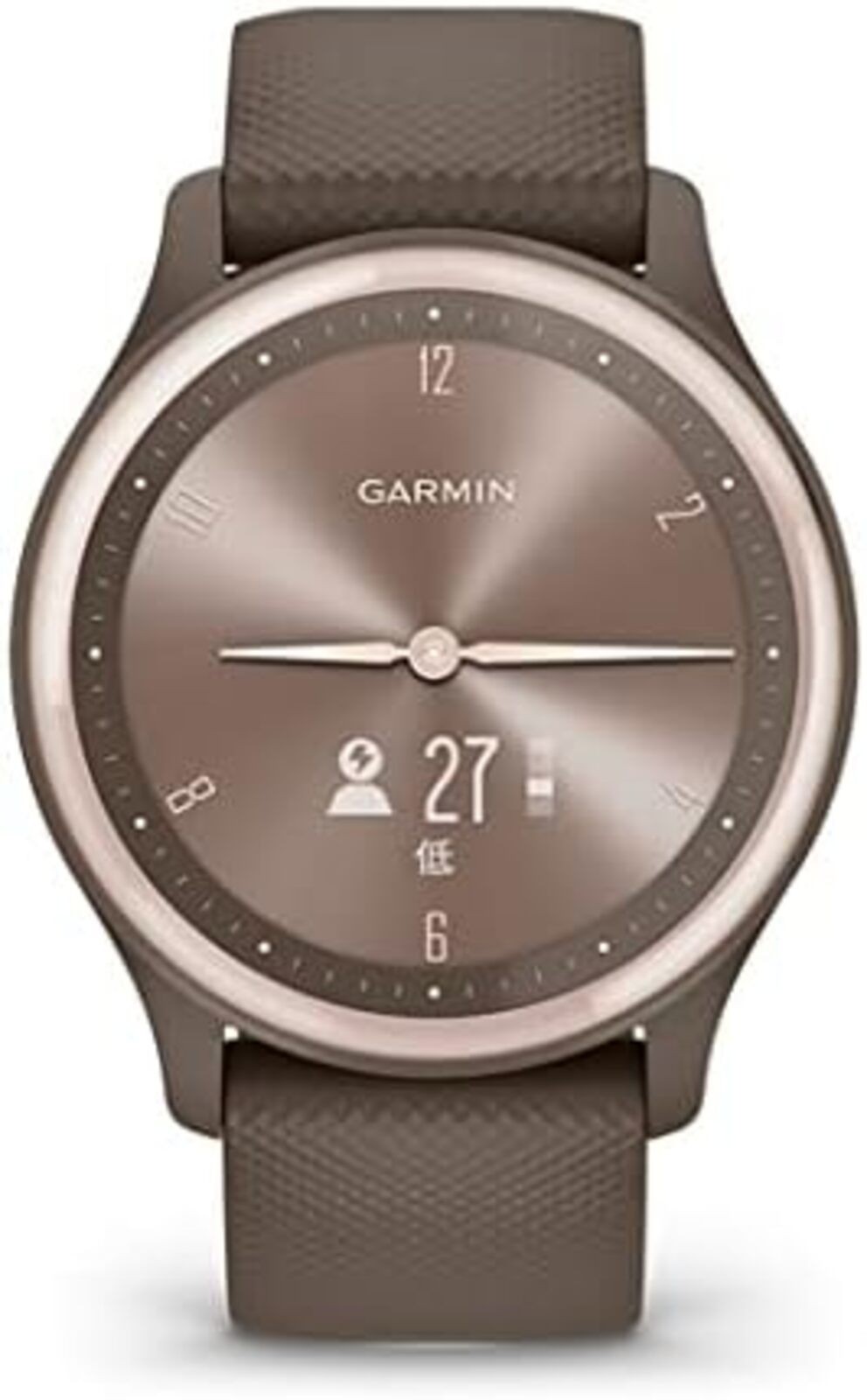 Garmin vivomove Sport Hybrid Smartwatch with hands 010-02566-42 F/S w/Tracking#