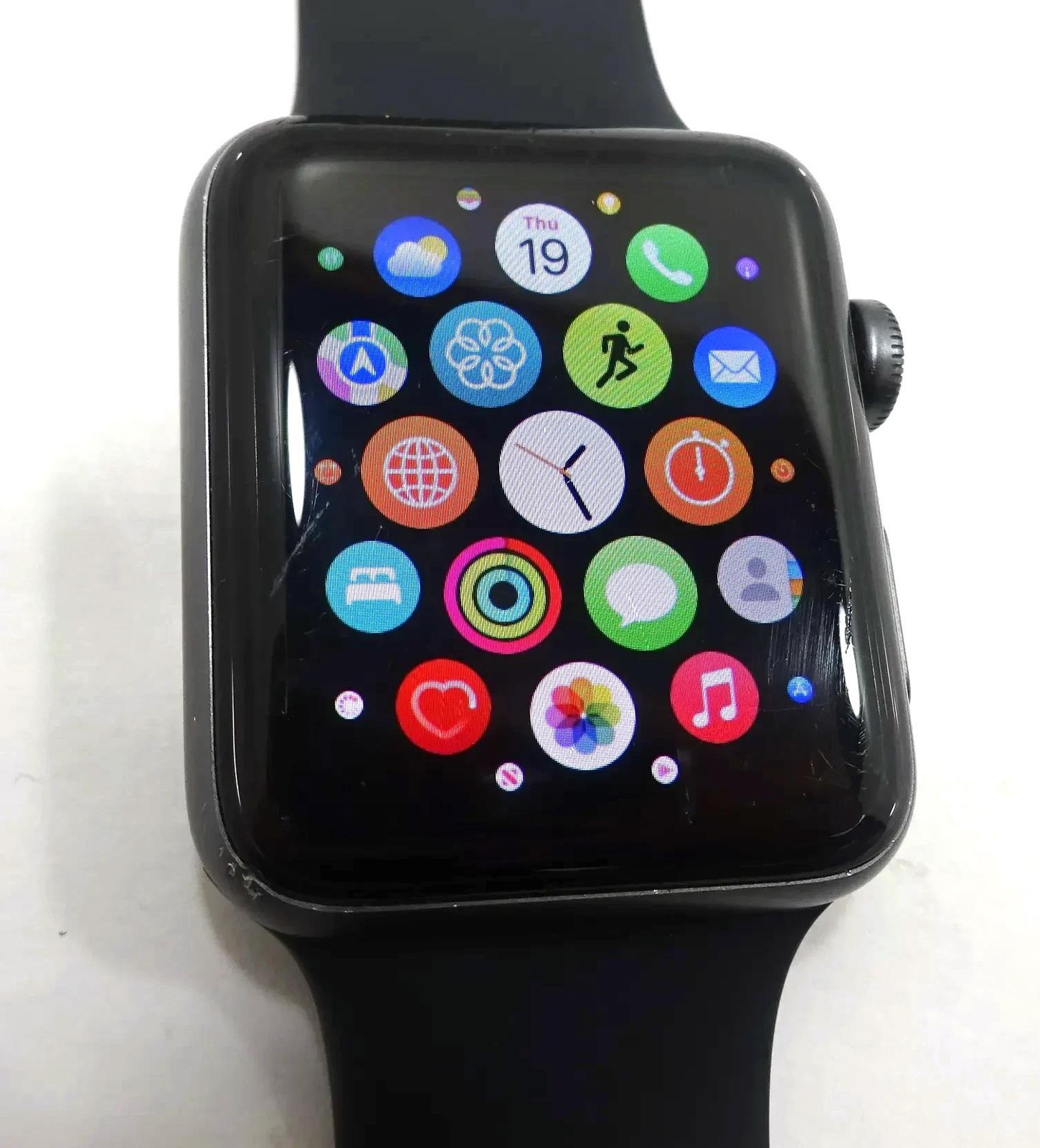 APPLE Watch Series 3 GPS – 42MM Aluminum Case A1859 – Black