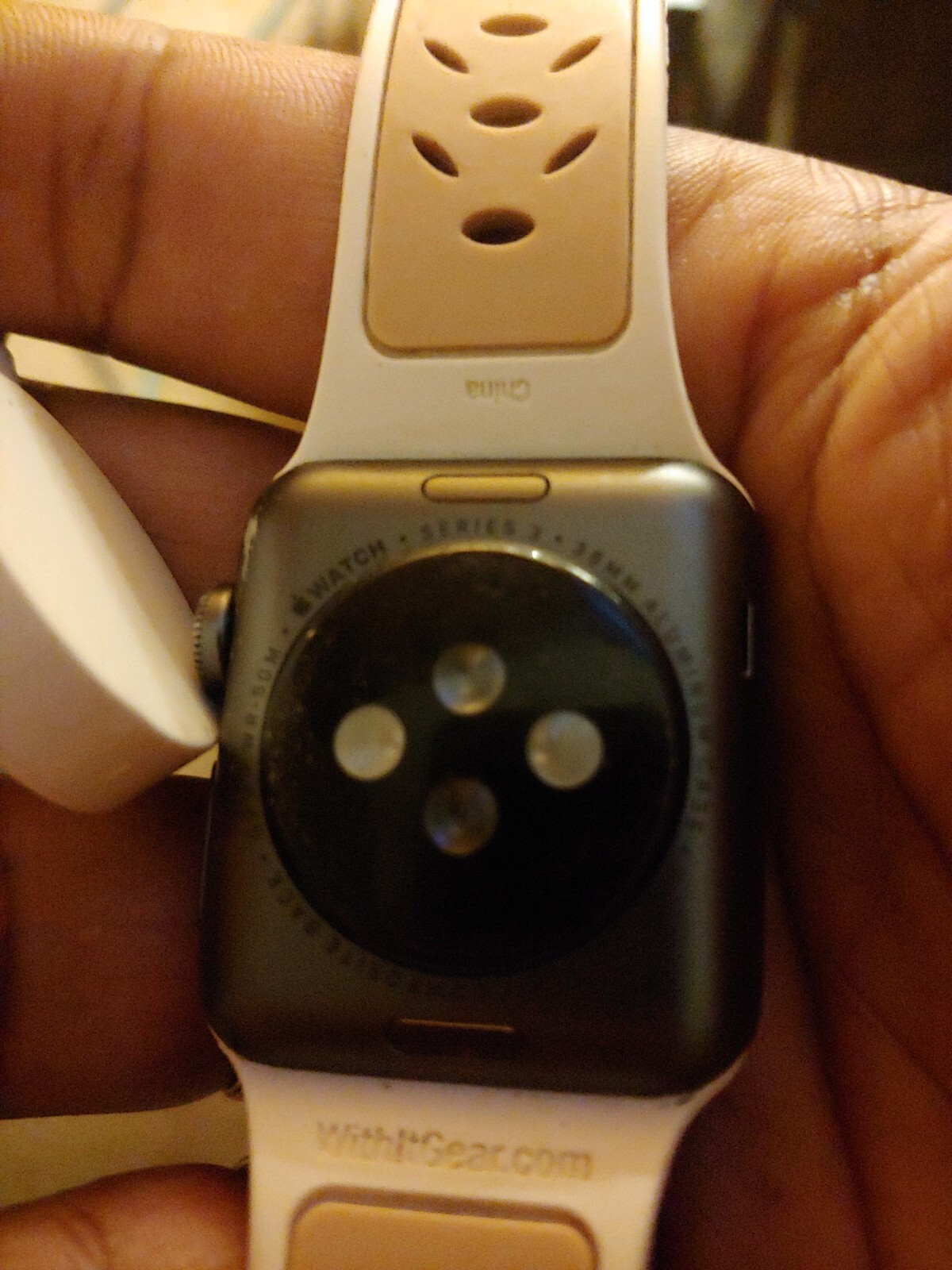 Apple Watch Series 3 38mm Space Gray Aluminium Case with Gray Sport Band (GPS) –