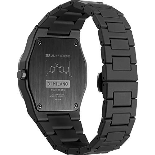 D1 Milano Men’s Watch PCBJ13 Polycarbonate Space Gray 40.5mm
