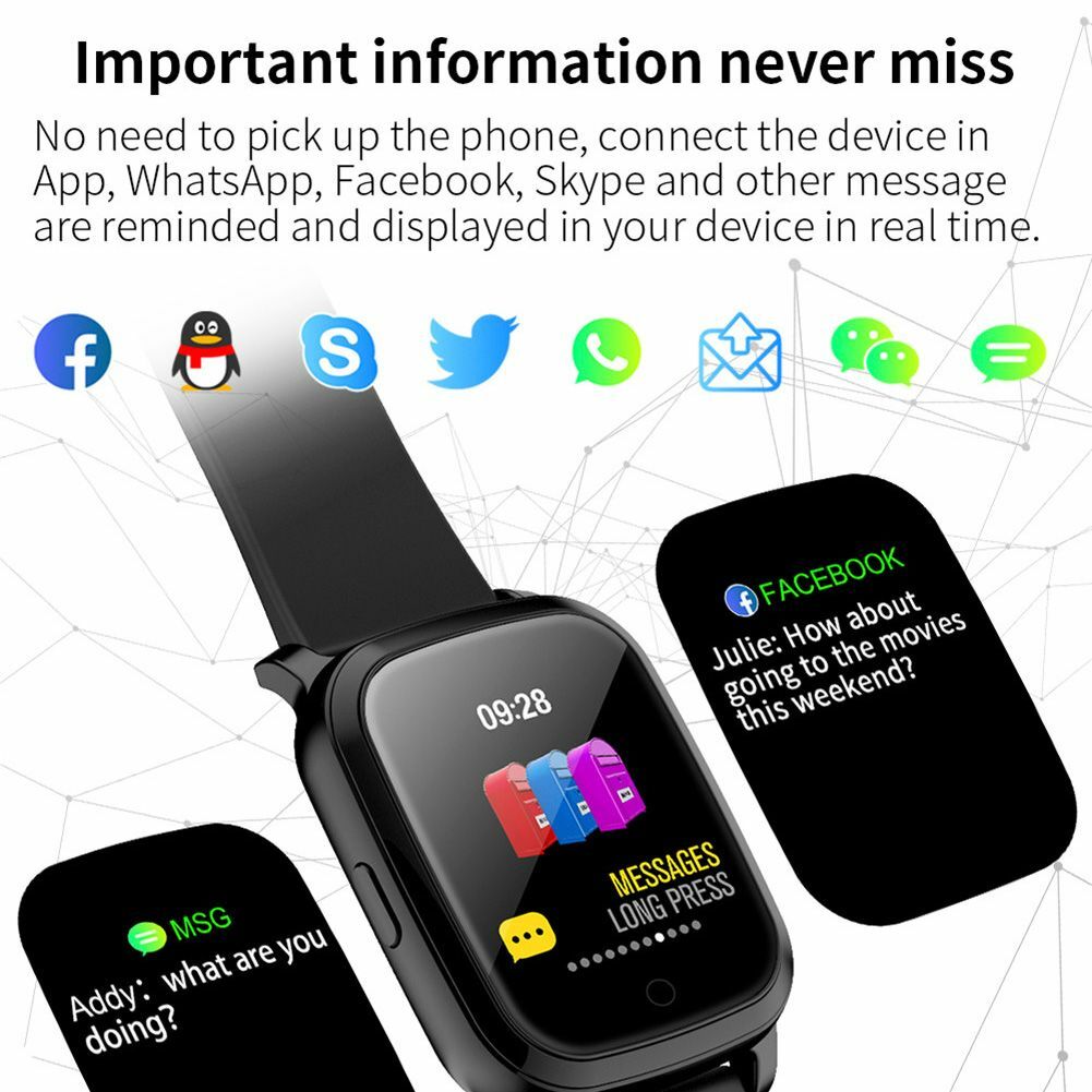 Smart Watch Bluetooth Smart Watch Women Men Wrist Watches Sleep Monitor Bracelet