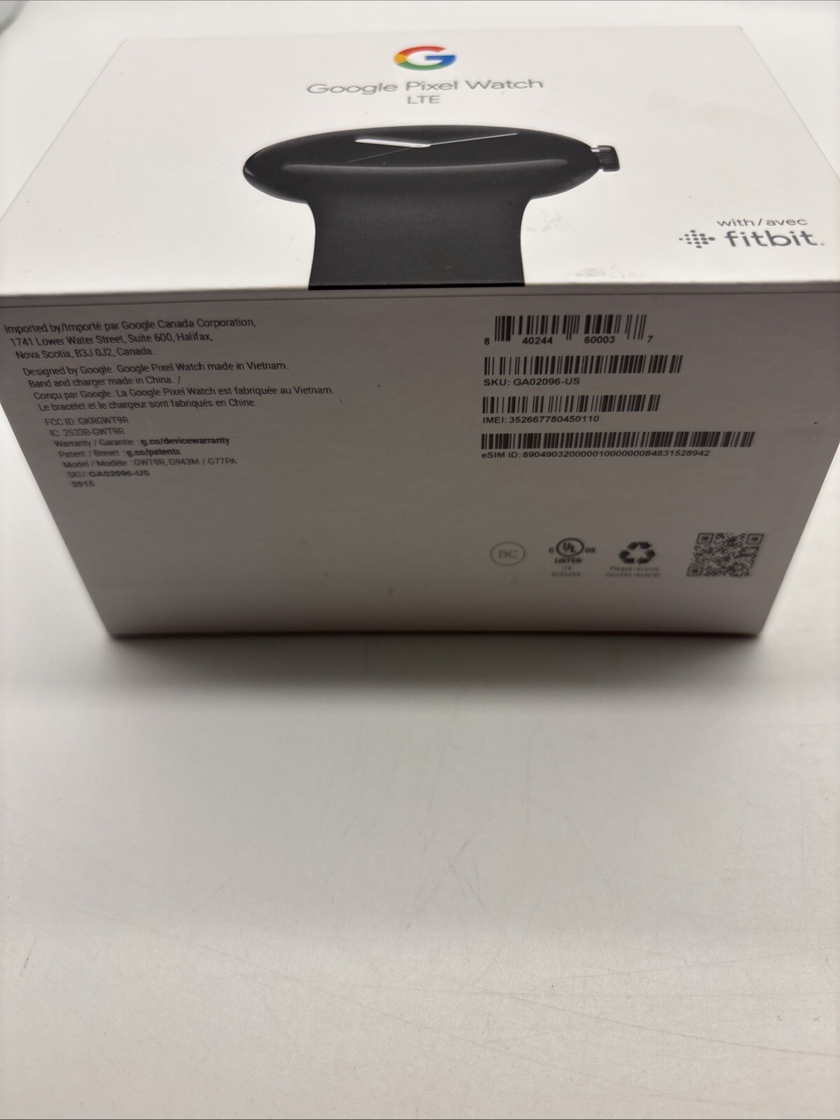 Google Pixel Watch LTE Matte Black 41mm