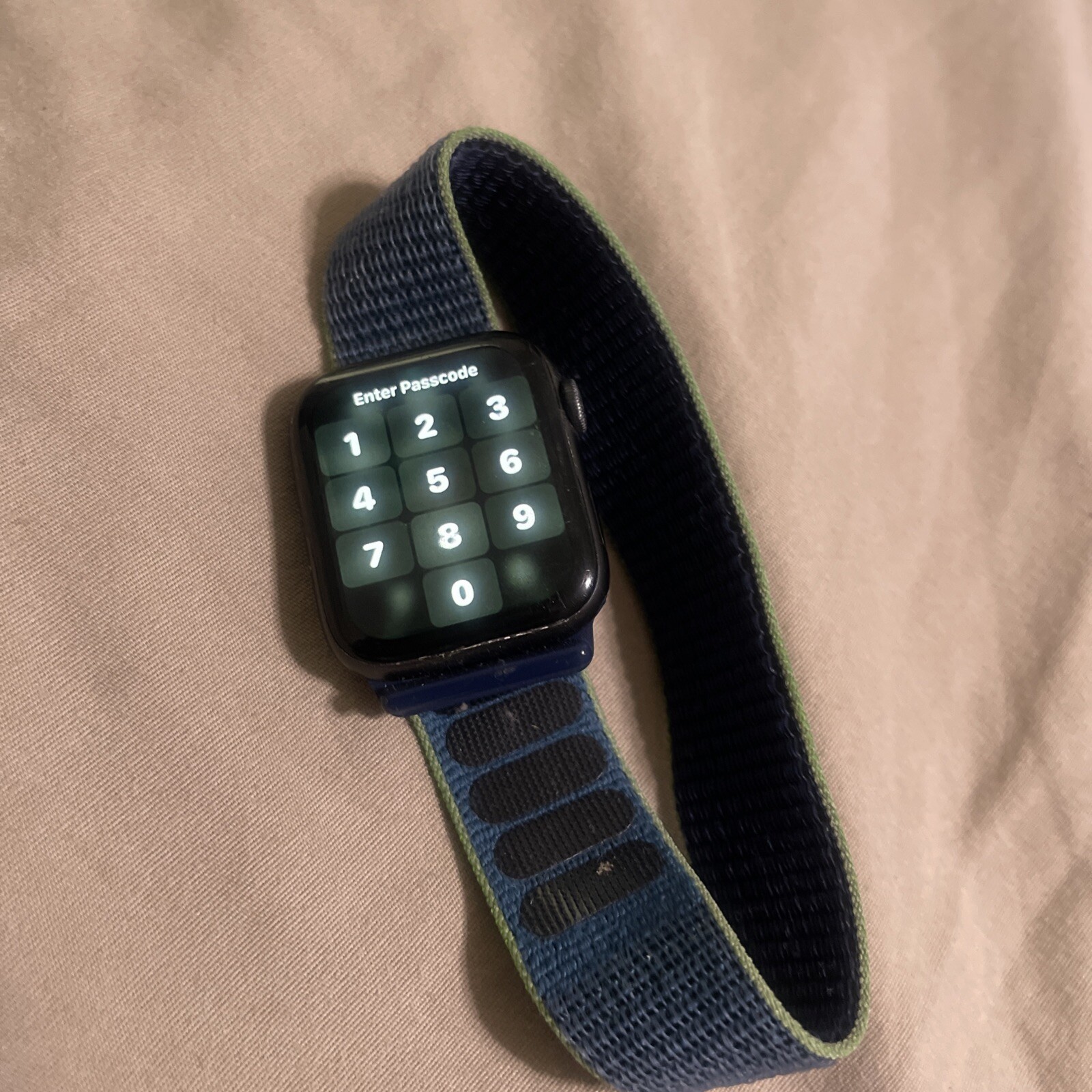Apple Watch Series 6 44mm Space Gray Aluminum Case with Black Sport Band -…