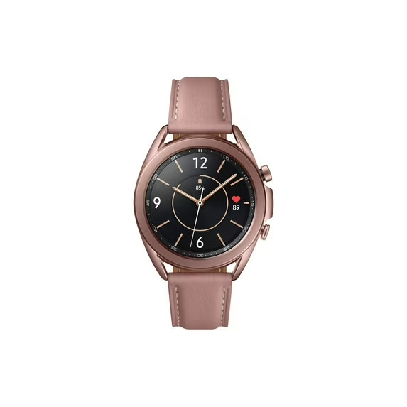 Samsung Galaxy Watch3 SM-R850 41mm Stainless Steel Case with Leather Strap -…