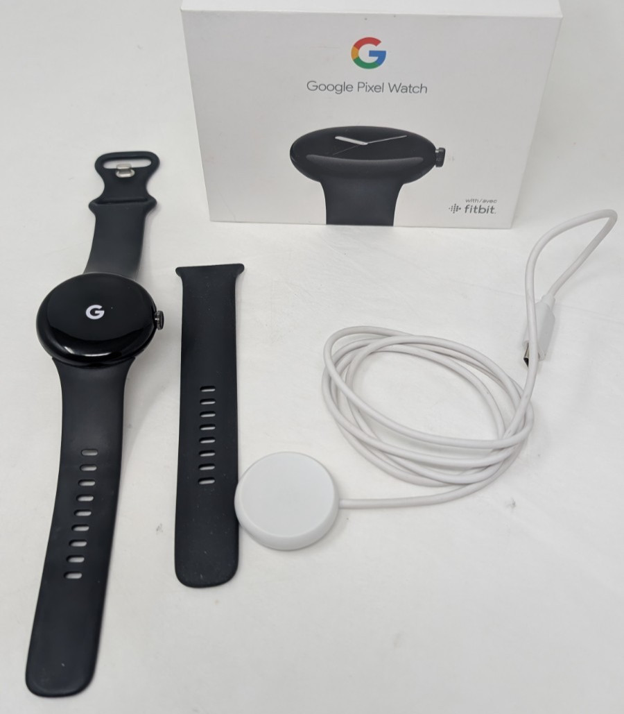 Google Pixel Watch 1st Generation smartwatch with small/large bands