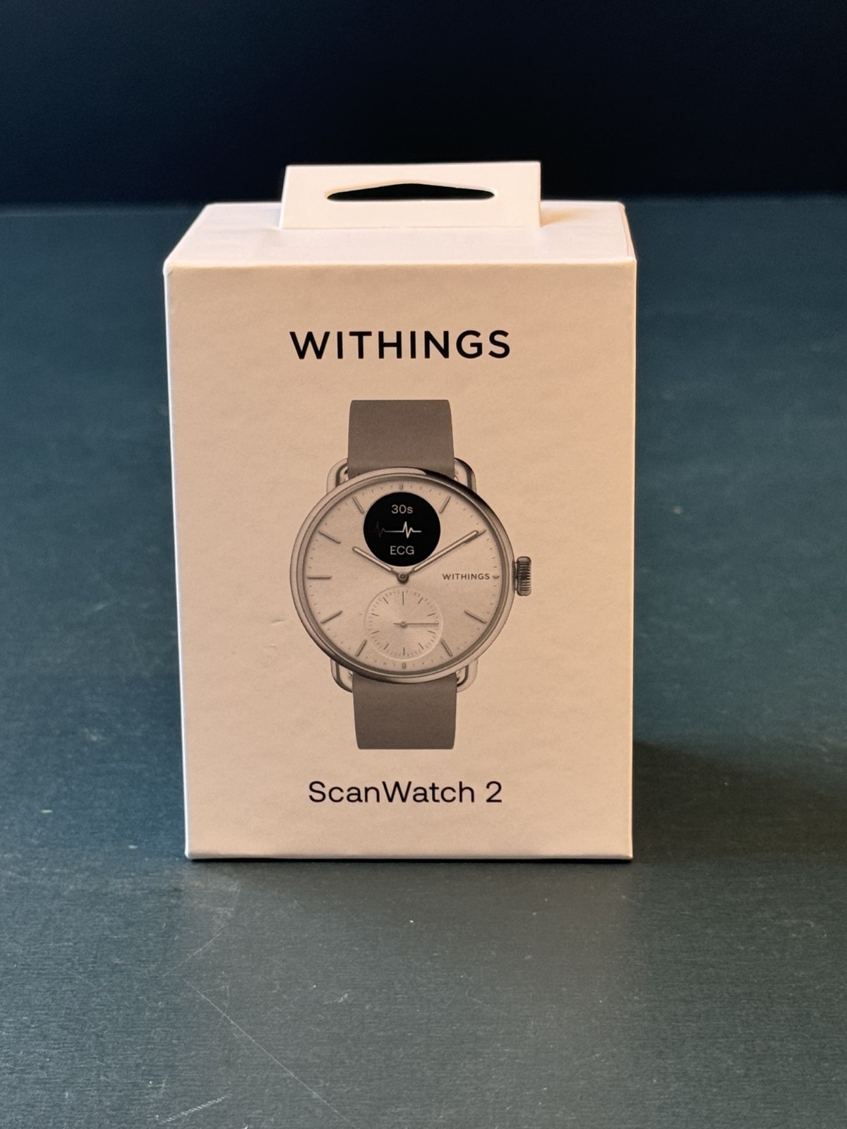 Withings ScanWatch 2 – 38mm Hybrid Smartwatch – Health Tracking – New in Box