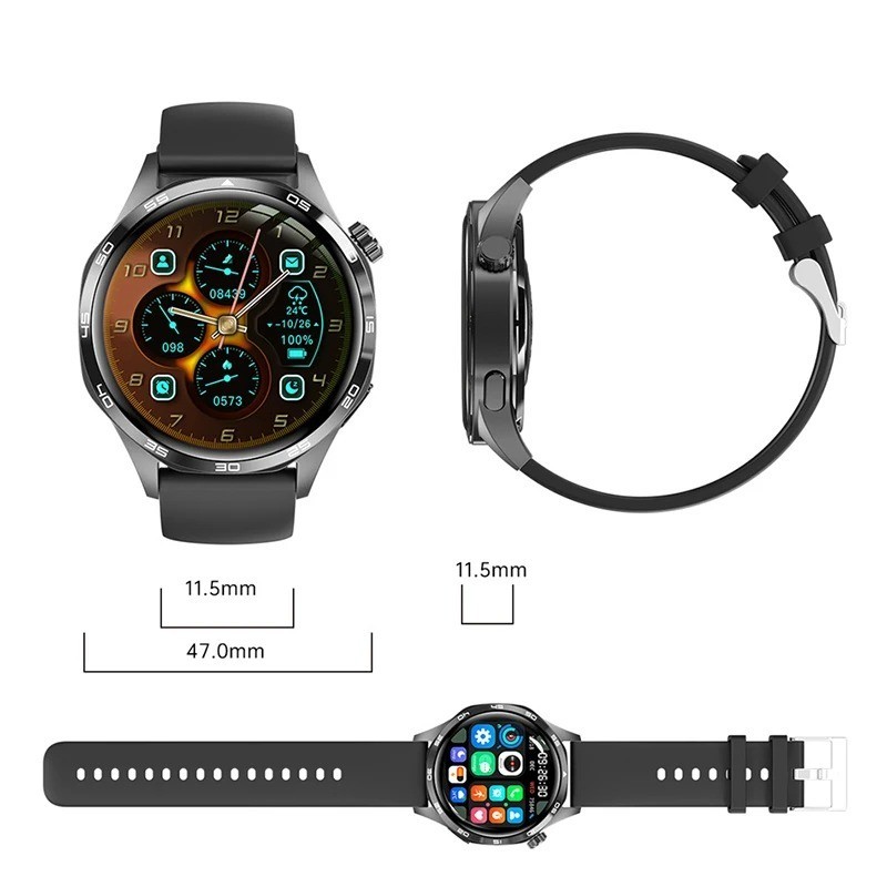 GT5 Pro Smart Watch Men AMOLED NFC BT Call Waterproof for Android and iOS