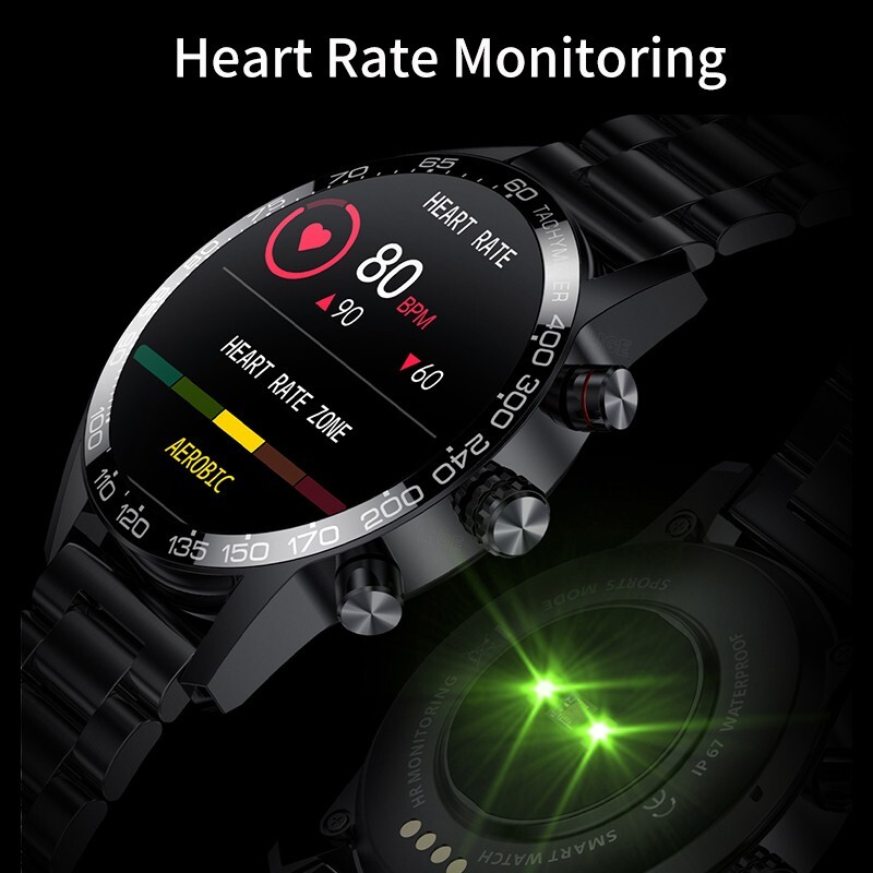 🔥Military Smart Watch for Men(Call Receive/Dial)Rugged Fitness Health Tracker