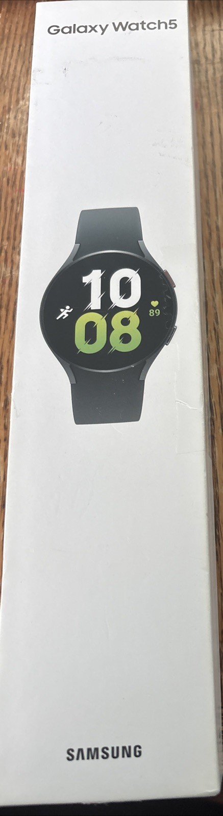 Samsung Galaxy Watch5 44mm Graphite Case with Graphite/gray Band Smart Watch New