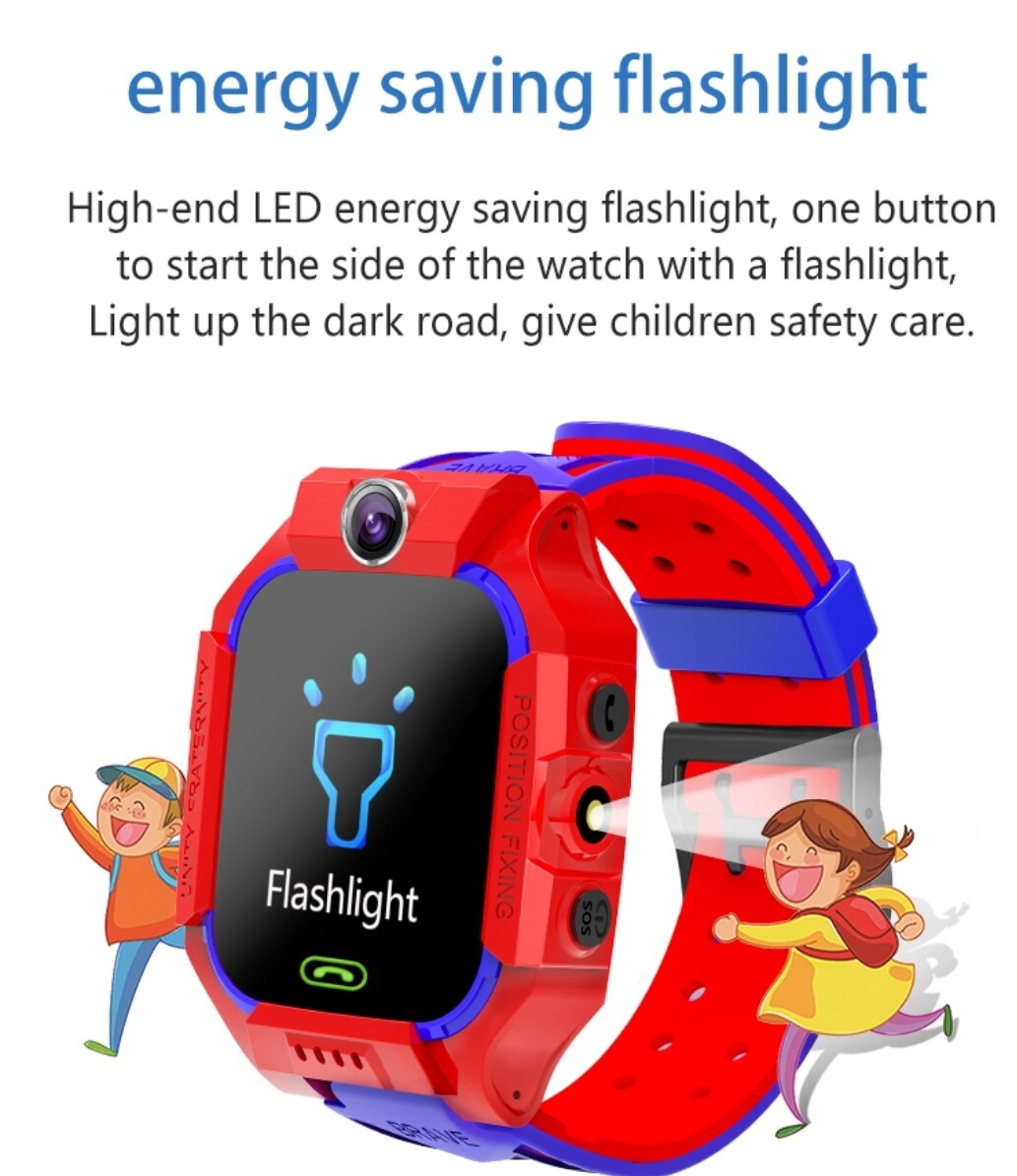 2021 NEW Waterproof Kids Smart Watch Anti-lost Safe GPS Tracker SOS Call A+