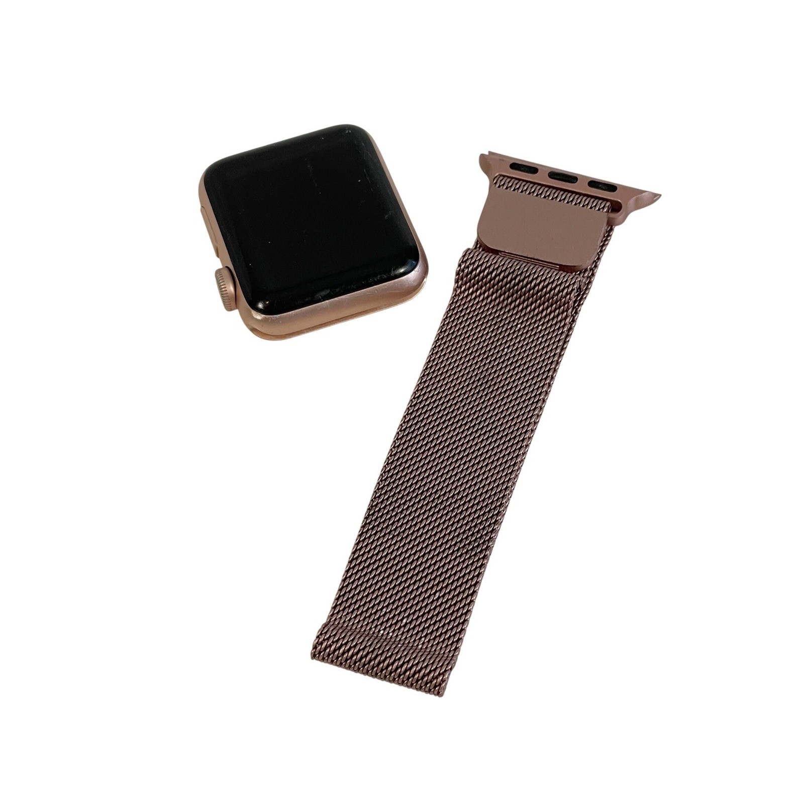 Apple iWatch Series 3 38mm Smartwatch GPS Wifi Rose Gold Pink With Box MQKW2LL/A
