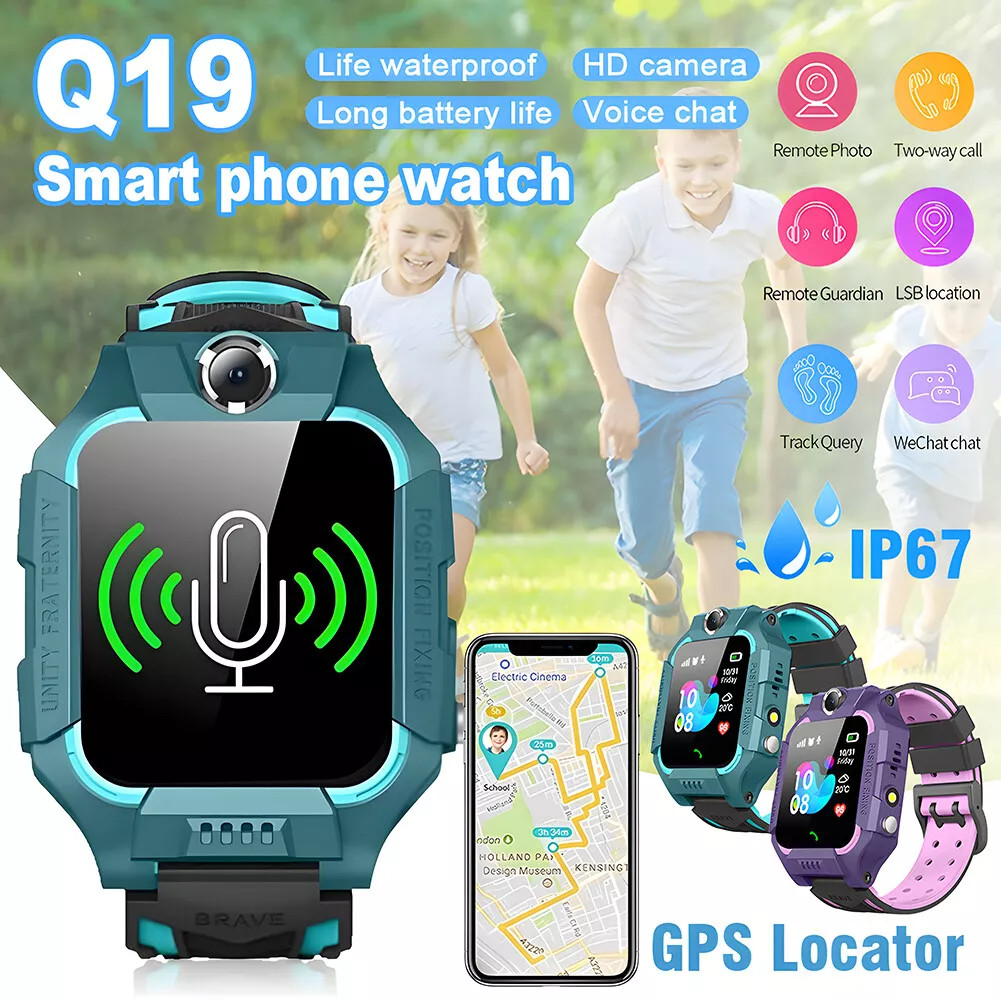 Kids Smart Watch Camera SIM Call Phone Game Birthday Gift Watches for Boys Girls