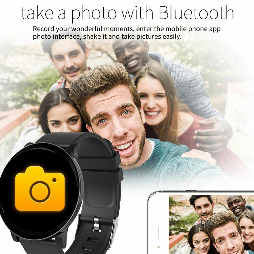 Waterproof Bluetooth Smart Watch Sport Tracker Calorie Pedometer For Cellphones