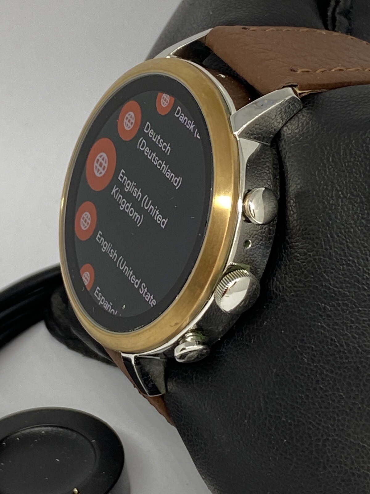 Fossil Gen 4 Authentic Digital Dial Smart Watch Custom Band FTW6016 DC908