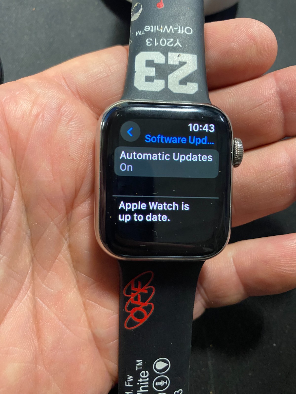 Apple Watch Hermes Series 4 40mm Stainless Steel GPS + Cellular A1975