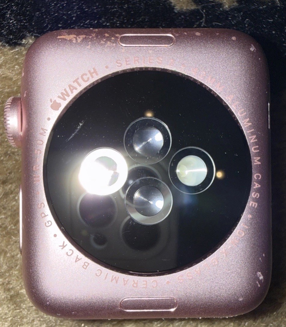 APPLE Watch Series 2 GPS – 42MM Aluminum Case A1758 – Rose Golden