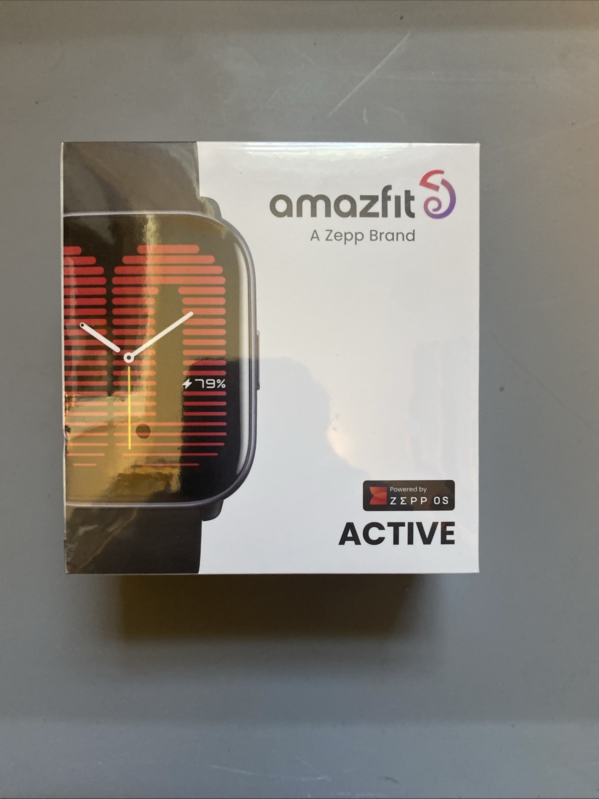 Amazfit Active Smartwatch, AMOLED Screen ,Built in GPS, 14day Battery – Black