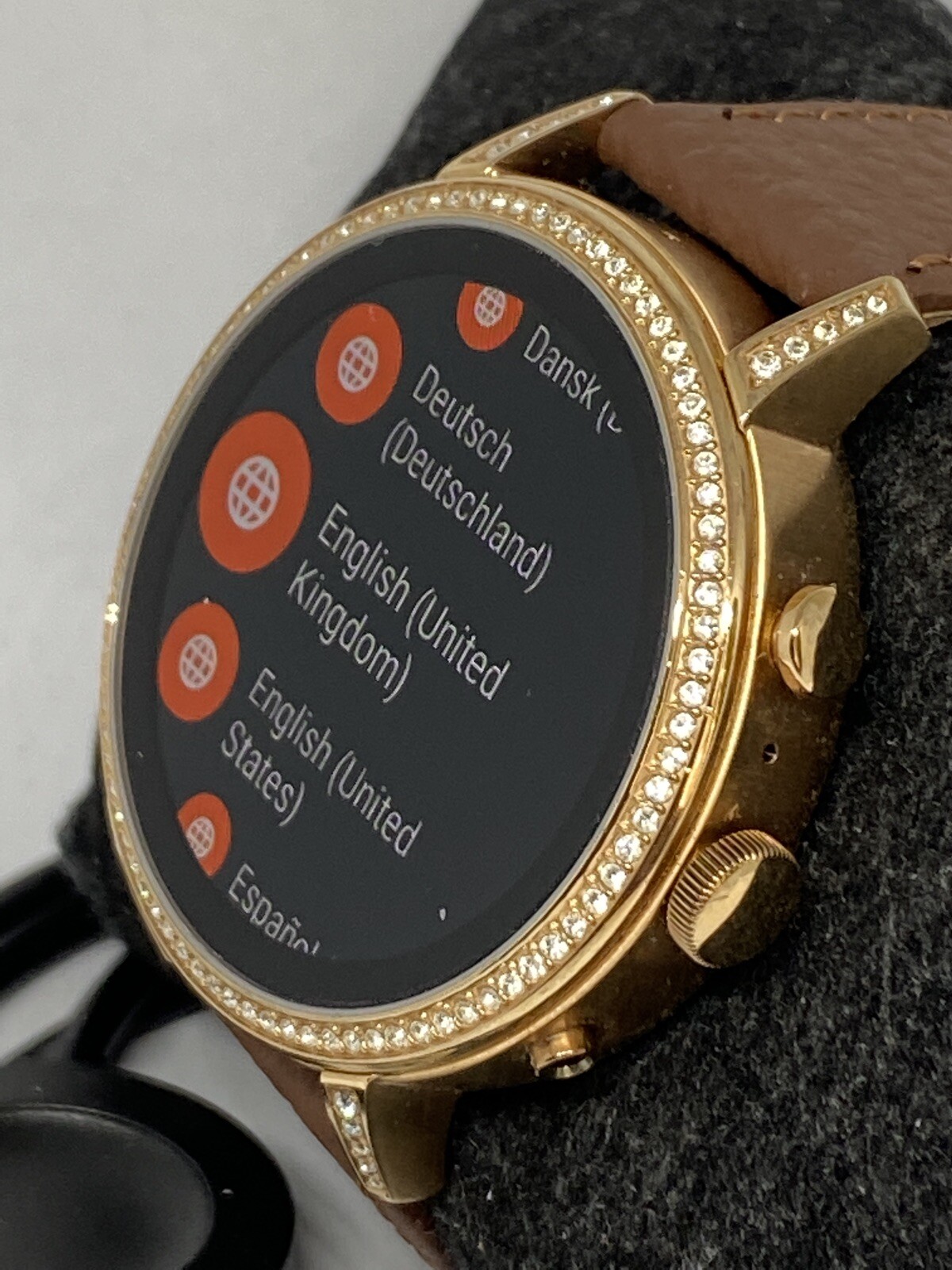 Fossil Gen 4 Authentic Digital Dial Smart Watch Custom Band FTW6015 LT302