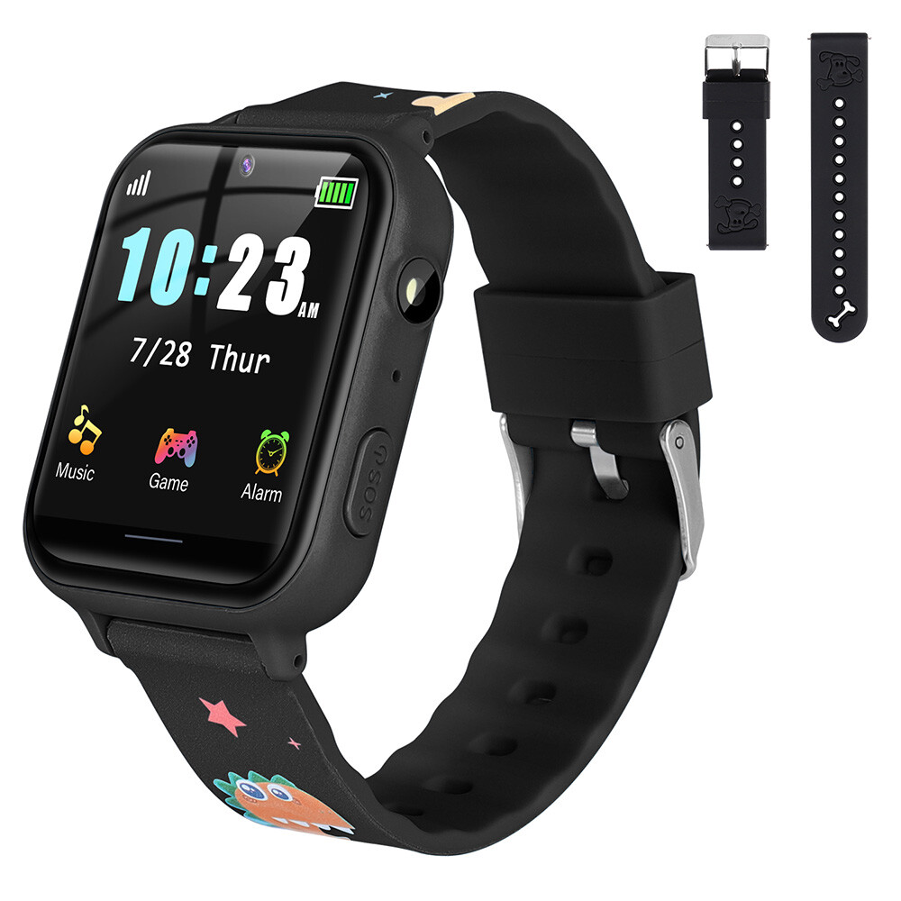 Kids Smart Watch with Games, Music Player, SOS, Camera, Touch Screen Wristwatch
