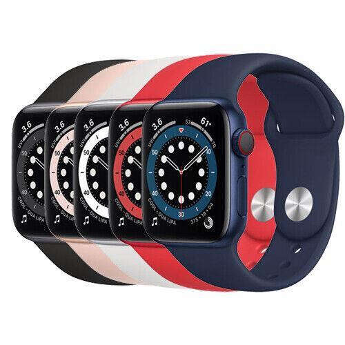 Apple Watch Series 6 40mm 44mm Aluminum Case GPS + WiFi + LTE + Cellular – Good