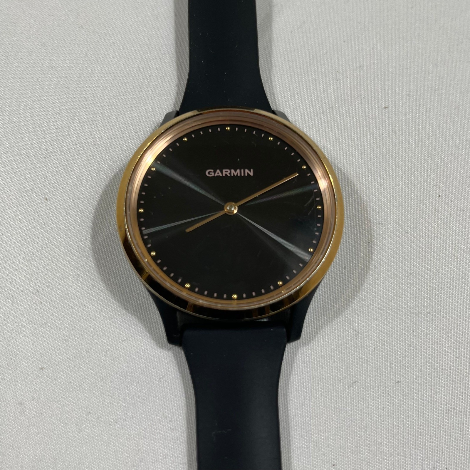 Garmin Vivomove HR Smartwatch Unisex Black Rose Gold Hybrid Fitness Tracker
