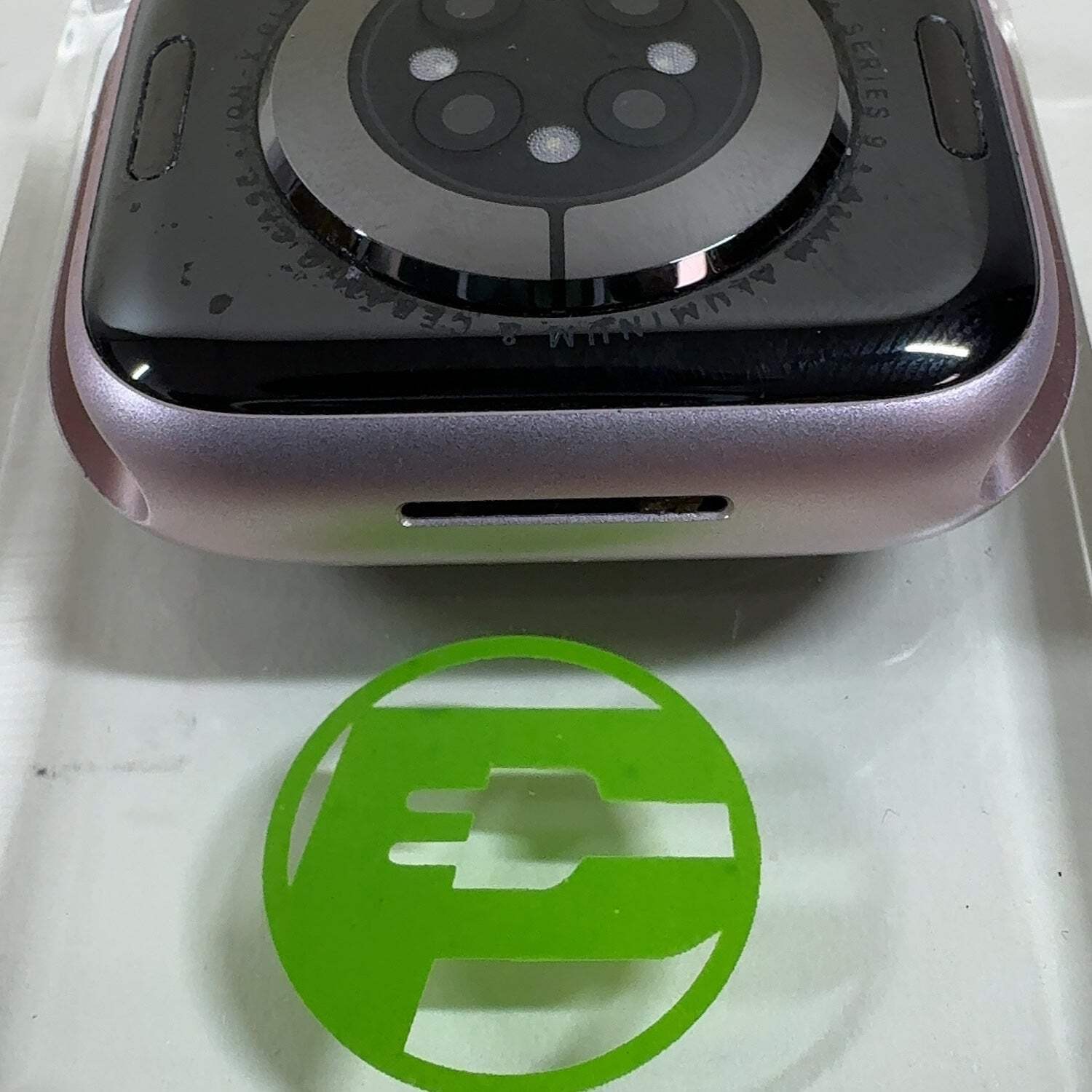 GPS Only Apple Watch Series 9 41MM Pink Aluminum MR933LL/A Face Only