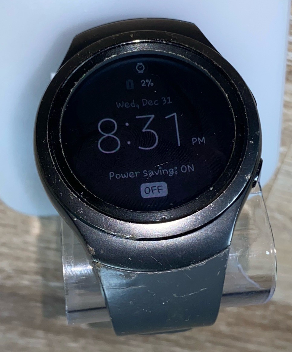 Samsung Gear S2 Bluetooth Smartwatch – Black