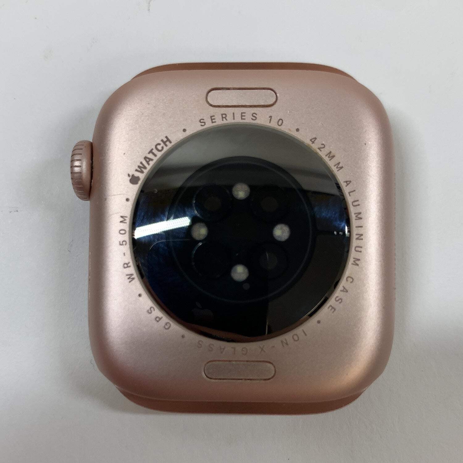 GPS Only Apple Watch Series 10 42MM Pink Aluminum MWWH3LW/A Face Only