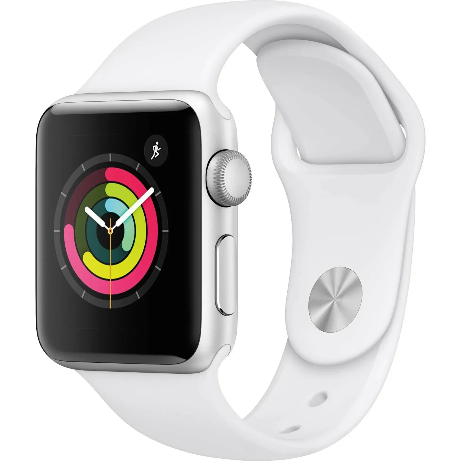 Apple Watch Series 3 GPS 38mm Silver White iwatch 3rd Brand New