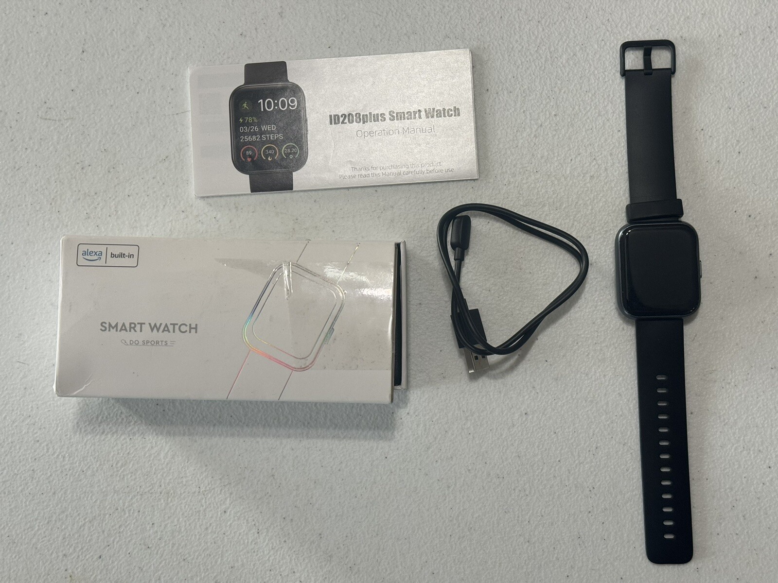 Smart Watch for Men Women Call Receive/Dial Alexa Built-in, 1.7″ Touch Screen