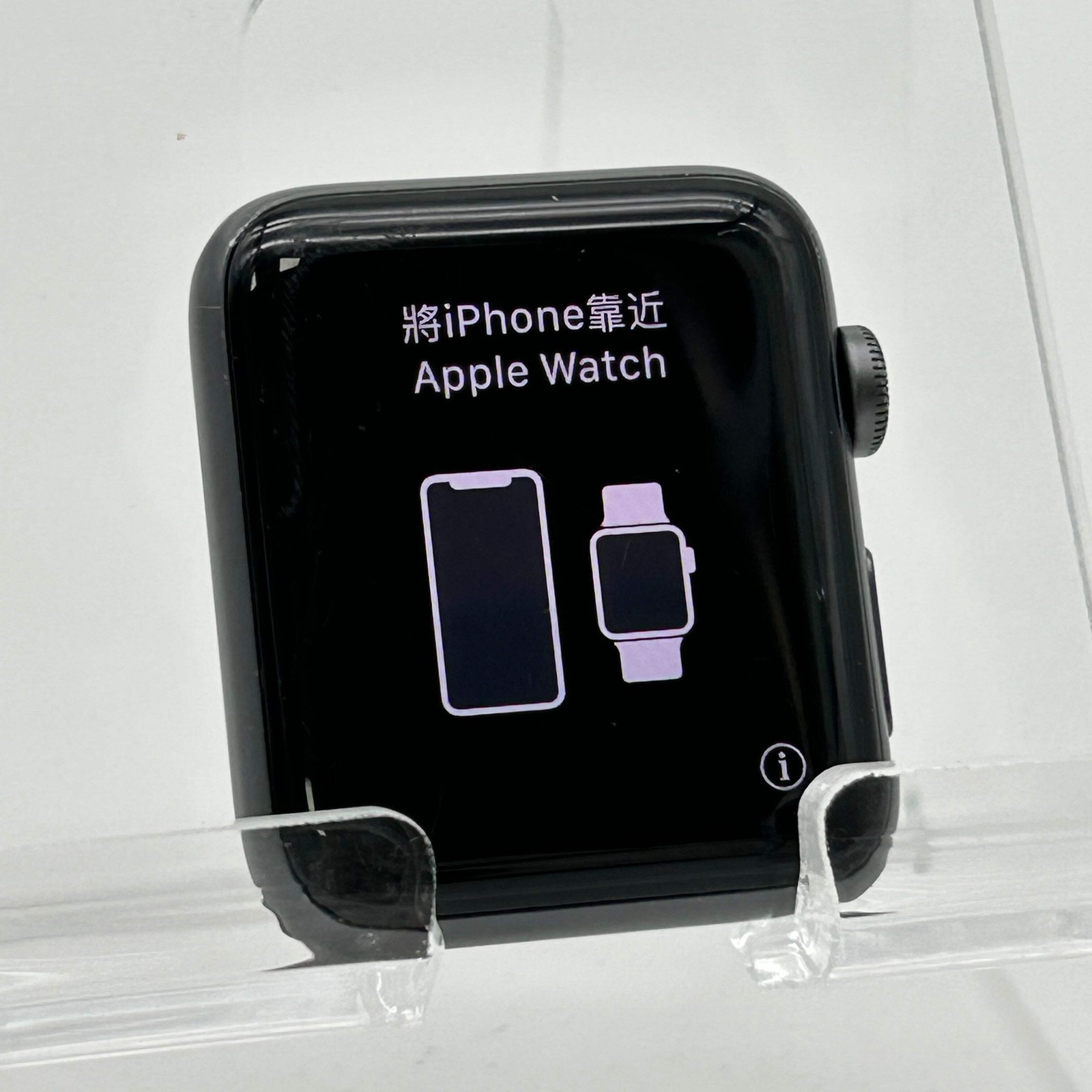 APPLE Watch Series 2 GPS – 42MM Aluminum Case A1758 – Black – Smart Watch – Used