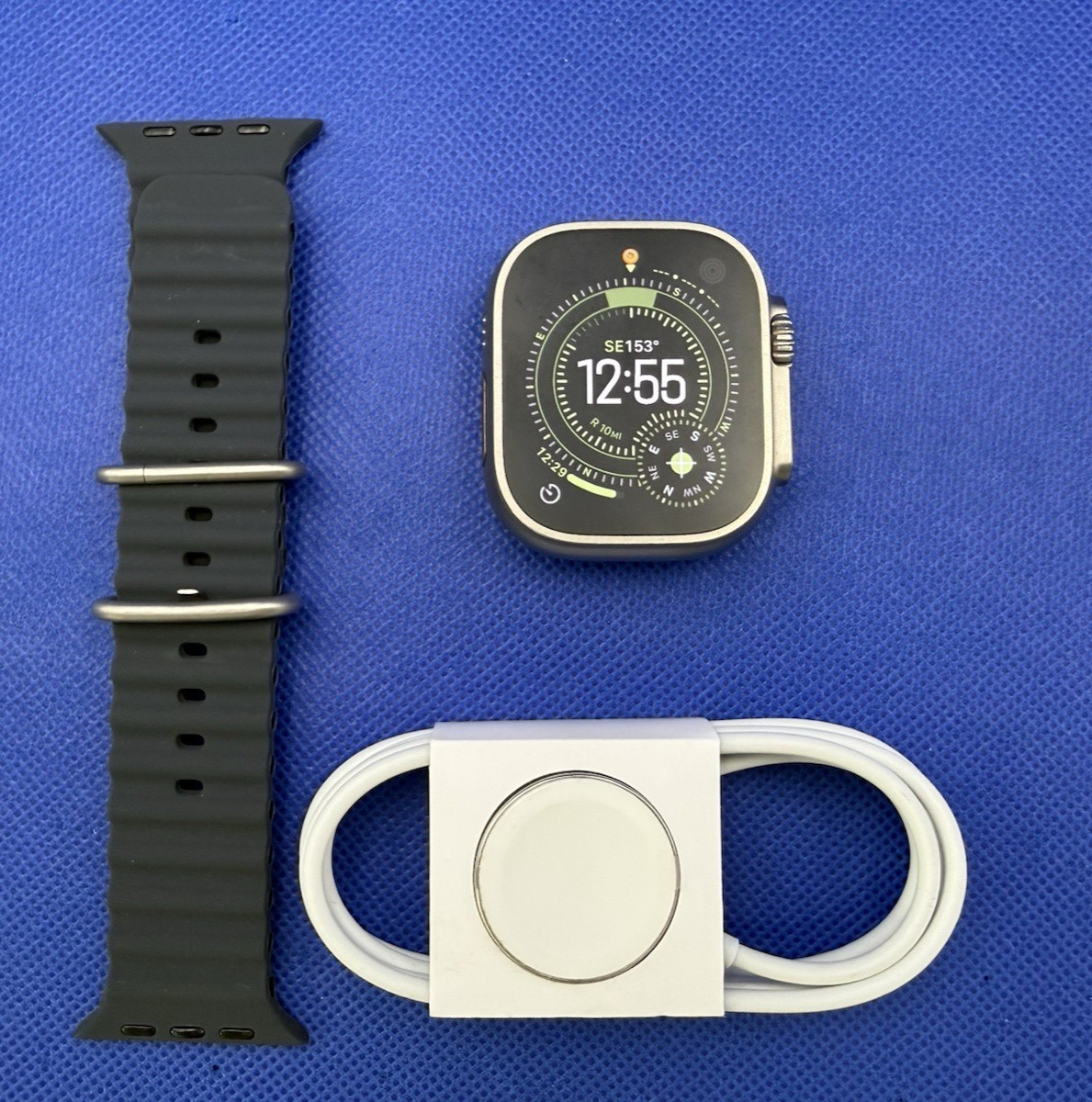 Apple Watch Ultra 1st Gen 49mm Titanium Ceramic 89% Battery Health Excellent
