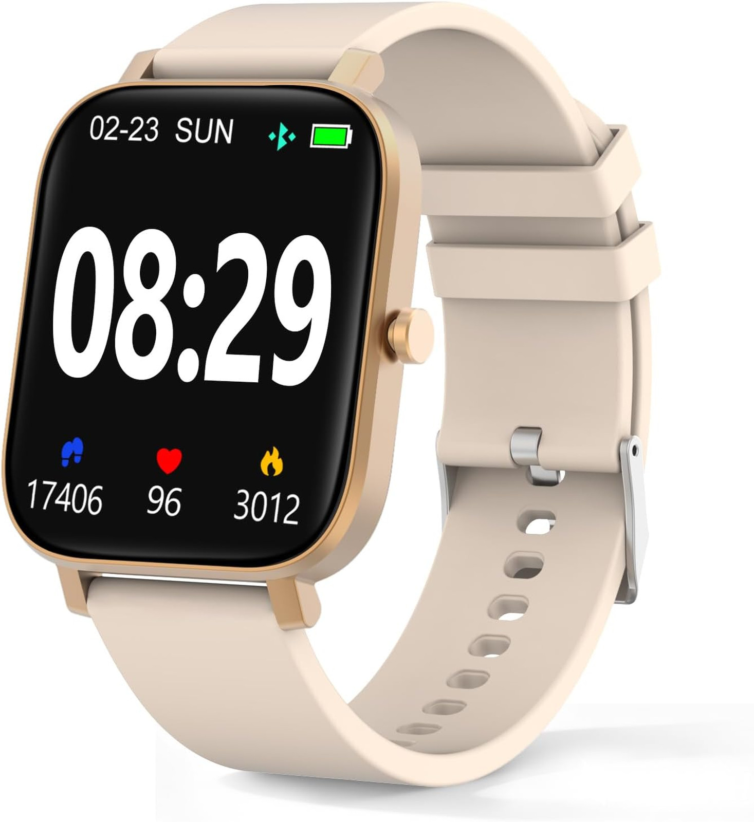 Smart Watch for Men Women 1.83 Inch Touchscreen Heart Rate Fitness Tracker