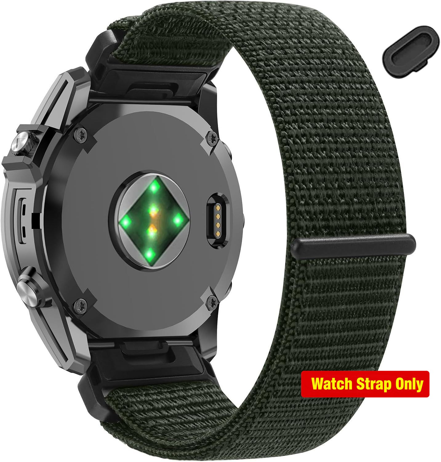 Strap Only For Garmin Fenix 8 Pro 51mm Nylon Elastic Braided